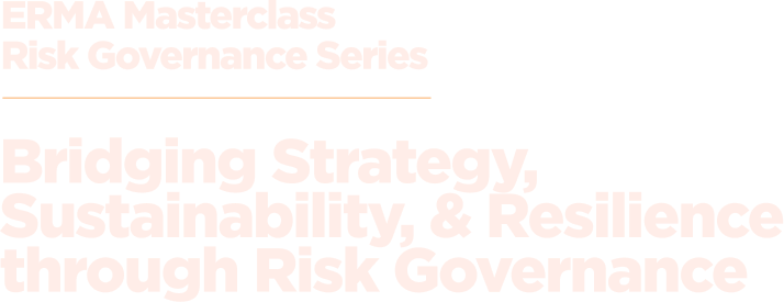 ERMA Masterclass Risk Governance Series